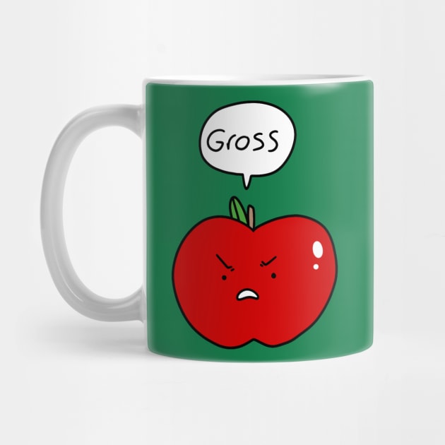 Apple Saying Gross by saradaboru